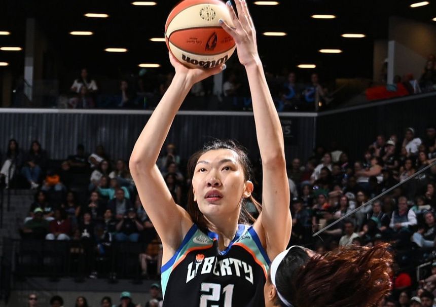 纽约自由人客场87-76胜拉斯维加斯王牌 韩旭替补12分34秒贡献12分  第5张