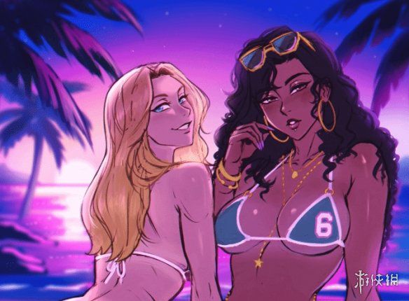GTA6》封面公开后封面女郎引热议，博主绘制同人图获关注
