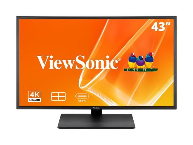 优派推出43英寸UHD显示器VX4381U-4K，支持四块FHD屏幕无缝拼接