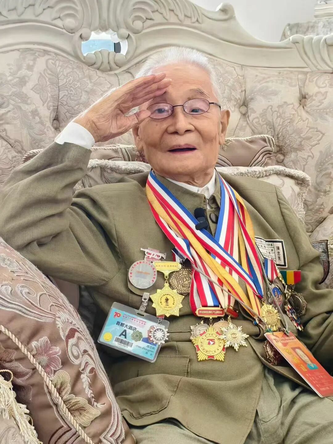 抗战老兵陈忠民在岳阳平江县逝世 享年104岁 第3张 抗战老兵陈忠民在岳阳平江县逝世 享年104岁 第3张