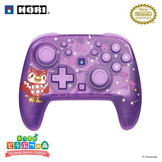 HORI推出Switch 2授权无线手柄,两款售价均为8980日元 第4张 HORI推出Switch 2授权无线手柄,两款售价均为8980日元 第4张