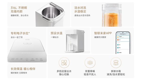 米家智能电热水瓶Pro 5L开启预售 国补后到手价568.65元  第3张