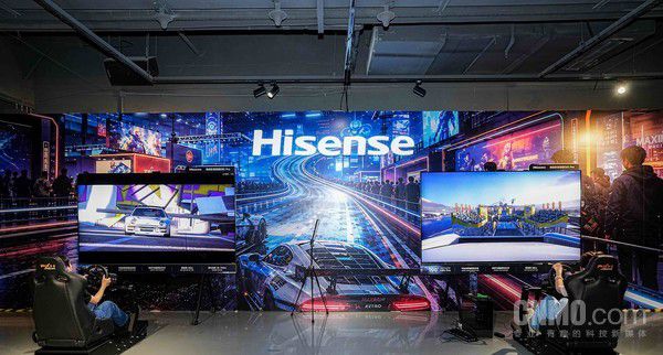 海信电视与京东方联合亮相核聚变电竞嘉年华 展示E8S Pro机型
