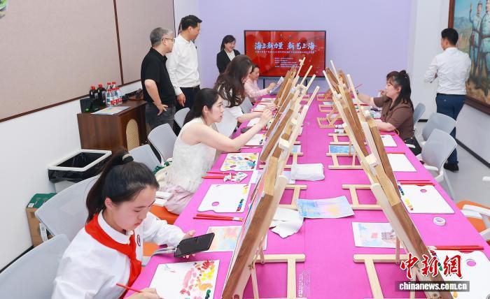 “海上新力量·新艺上海”美术展在沪开幕 庆祝建党105周年暨纪念长征胜利90周年  第3张
