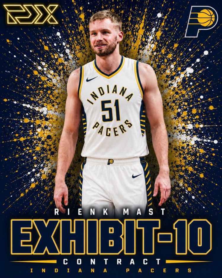 里恩克·马斯特与步行者达成Exhibit 10合同协议