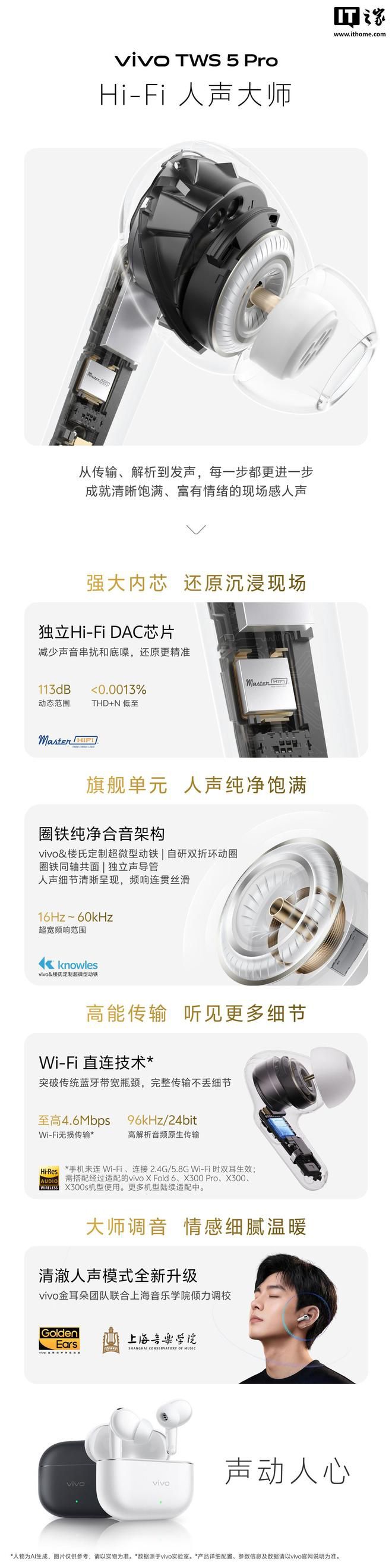 vivo TWS 5 Pro耳机定档6月26日发布,时隔三年多回归 第2张 vivo TWS 5 Pro耳机定档6月26日发布,时隔三年多回归 第2张