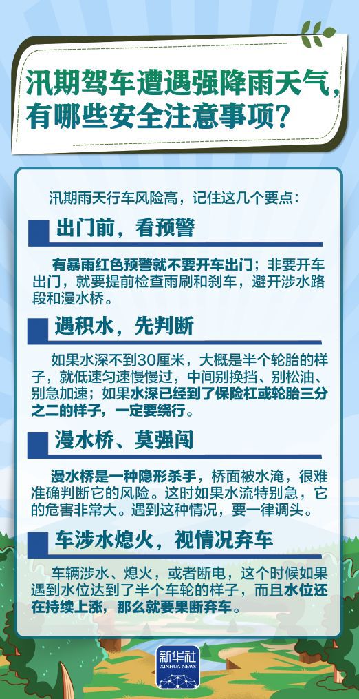 应急管理部发布汛期防灾避险安全知识 第6张 应急管理部发布汛期防灾避险安全知识 第6张