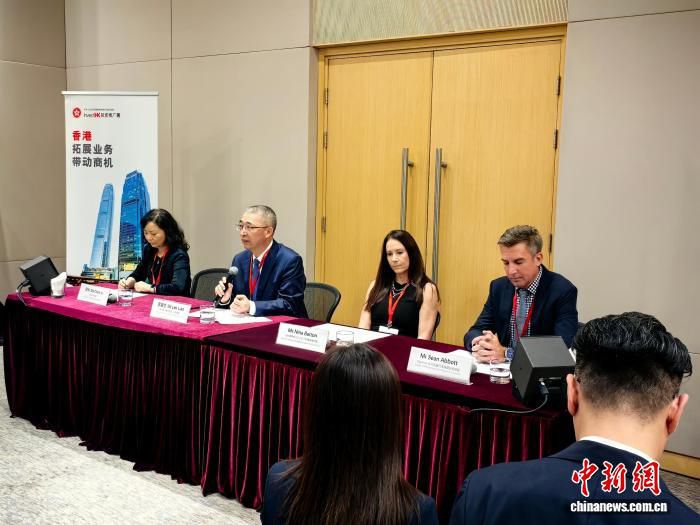 企业负责人聚焦香港内联外通优势 助力落户企业拓展业务
