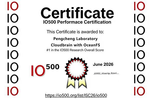 华为OceanStor A800助力鹏城云脑Ⅲ登顶IO500双料榜首，总分603334.58分  第3张