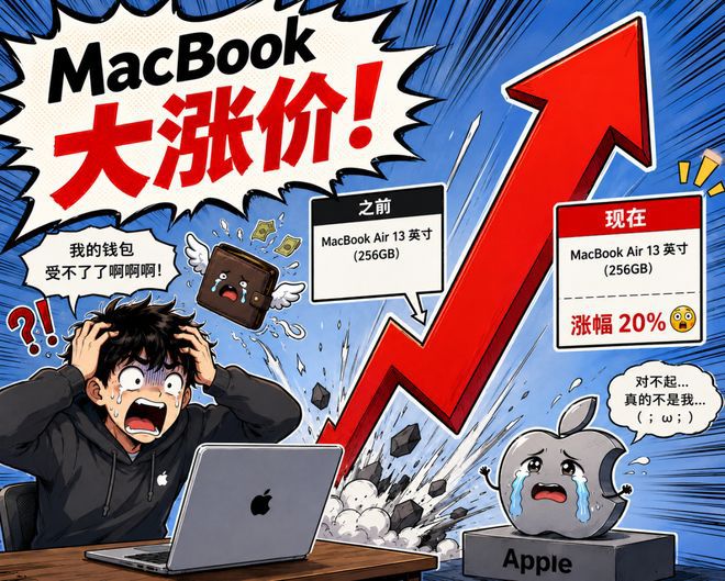 苹果全球调价:MacBook Neo起售价699美元 多款Mac与iPad价格上涨100-200美元 第3张 苹果全球调价:MacBook Neo起售价699美元 多款Mac与iPad价格上涨100-200美元 第3张