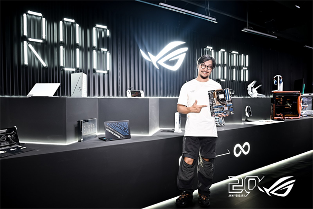 ROG 20周年信仰殿堂主题快闪活动于2026年6月20日在上海兴业太古汇开启