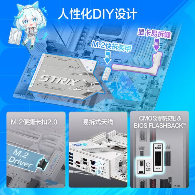 华硕三款B850系列主板上市 主攻AMD锐龙9000装机市场  第5张
