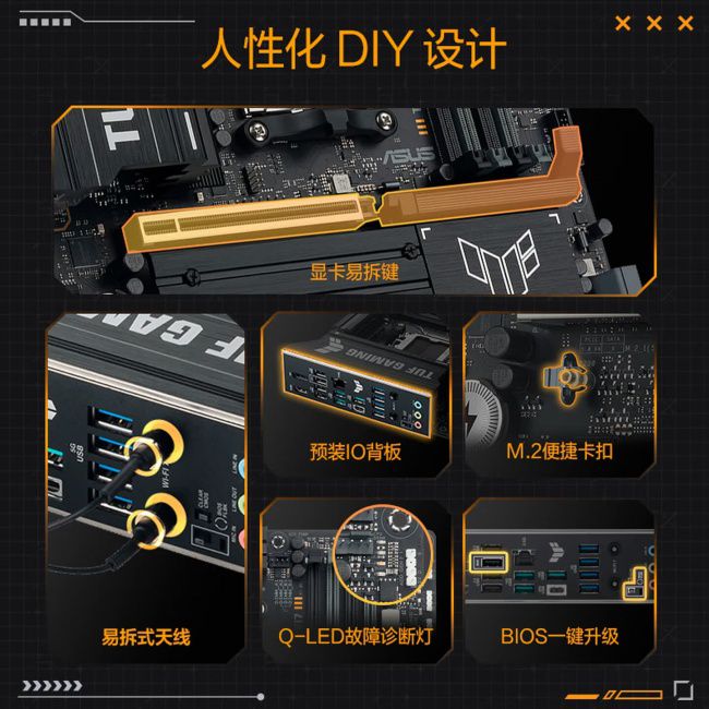 华硕三款B850系列主板上市 主攻AMD锐龙9000装机市场  第7张
