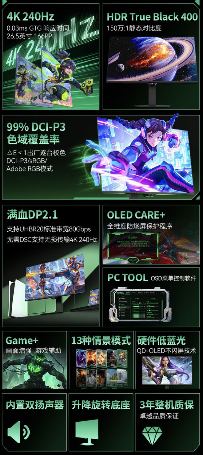 泰坦军团G27W9W显示器上架京东 定价4699元  第2张
