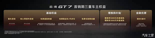广汽集团与华为乾崑联合发布启境GT7 售价20.99万至32.99万元  第4张
