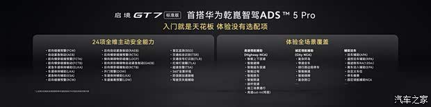 广汽集团与华为乾崑联合发布启境GT7 售价20.99万至32.99万元  第43张