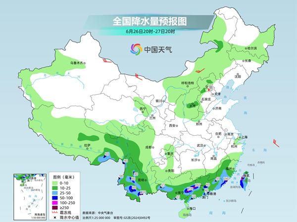 副热带高压南退 南方多地降雨持续 华北东北雷阵雨来袭  第3张