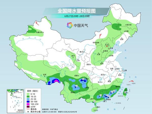 副热带高压南退 南方多地降雨持续 华北东北雷阵雨来袭  第4张