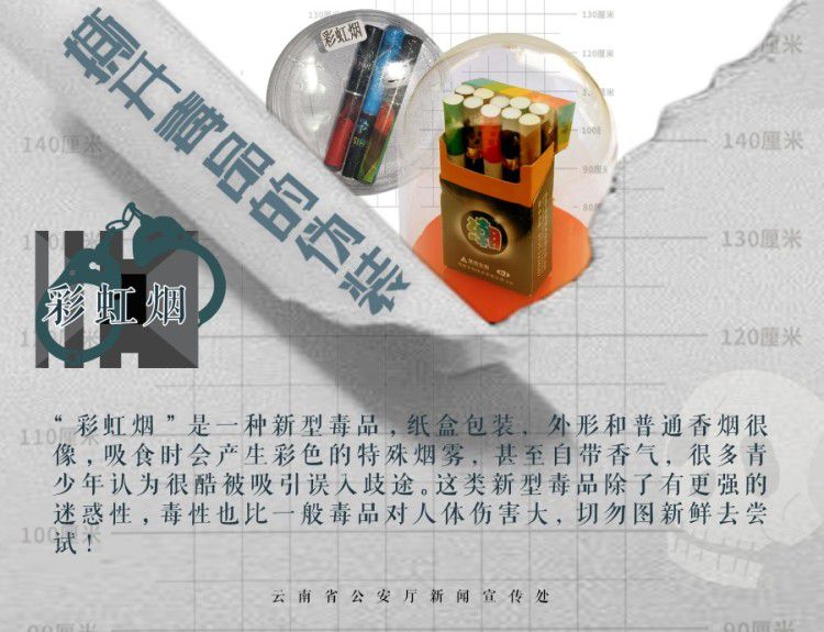 云南警方发布海报科普麻精药品滥用危害 强调“一次好奇，一生悔恨”  第2张