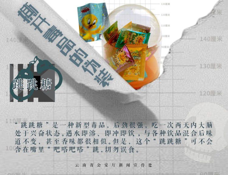 云南警方发布海报科普麻精药品滥用危害 强调“一次好奇，一生悔恨”  第9张