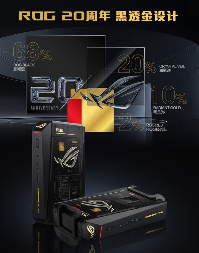 华硕上架ROG NUC 20周年版迷你主机 预约价43999元