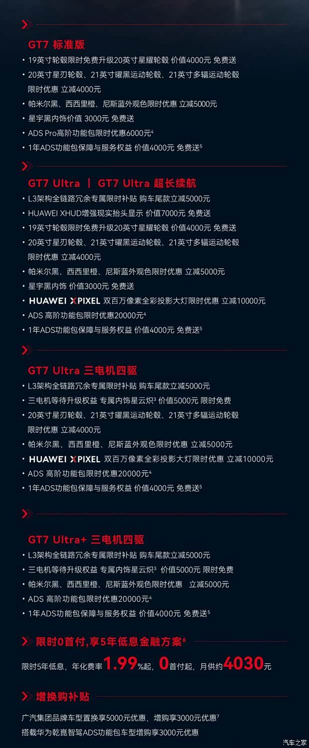 启境GT7正式推出5款车型，售价定档20.99-32.99万元  第4张