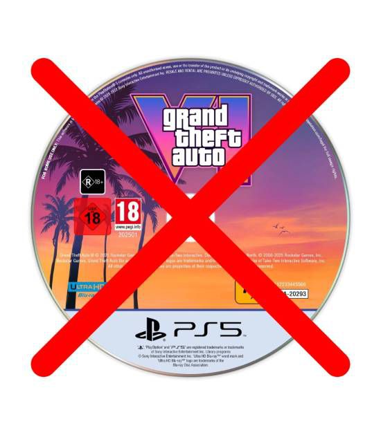 Rockstar宣布《GTA6》采用纯数字发行模式 实体版仅含下载码  第3张