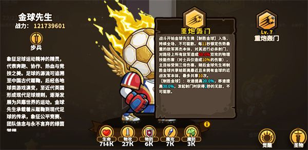 小小军团金球先生强度介绍：制胜金球体系详解  第2张