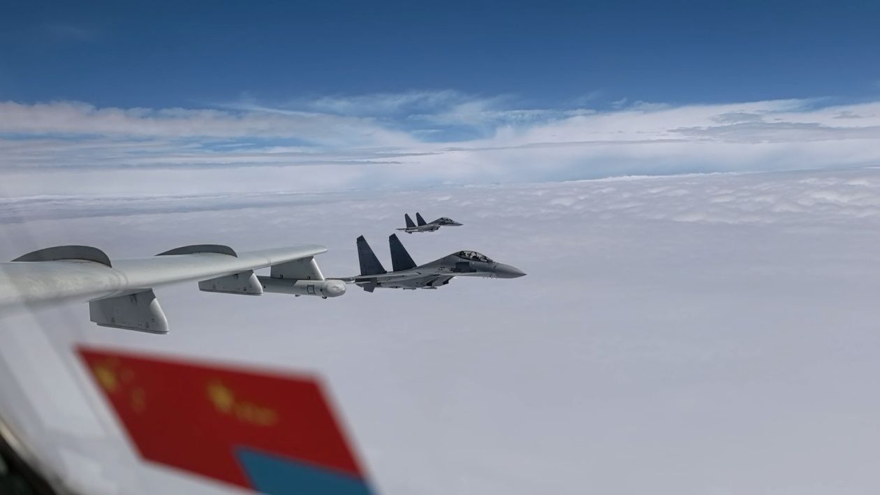 中俄空军在日本海等空域实施第11次联合空中战略巡航  第4张