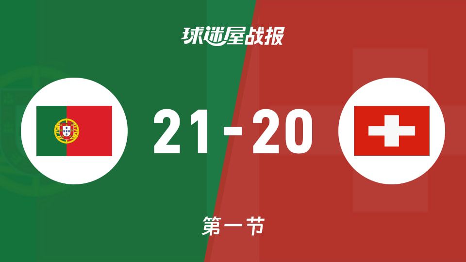 葡萄牙主场21-20暂领先瑞士 2026赛季友谊赛首节战罢