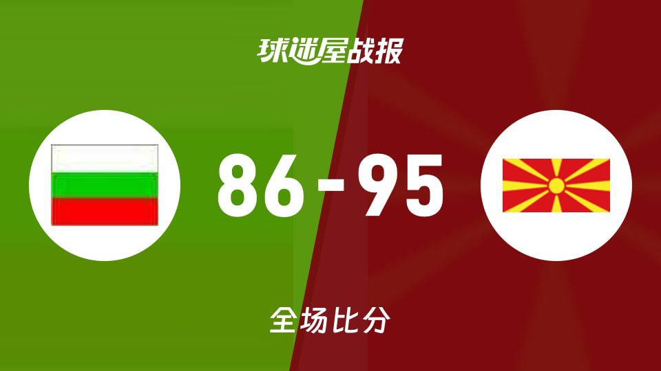北马其顿U20逆转取胜 2026赛季友谊赛全场比分95-86