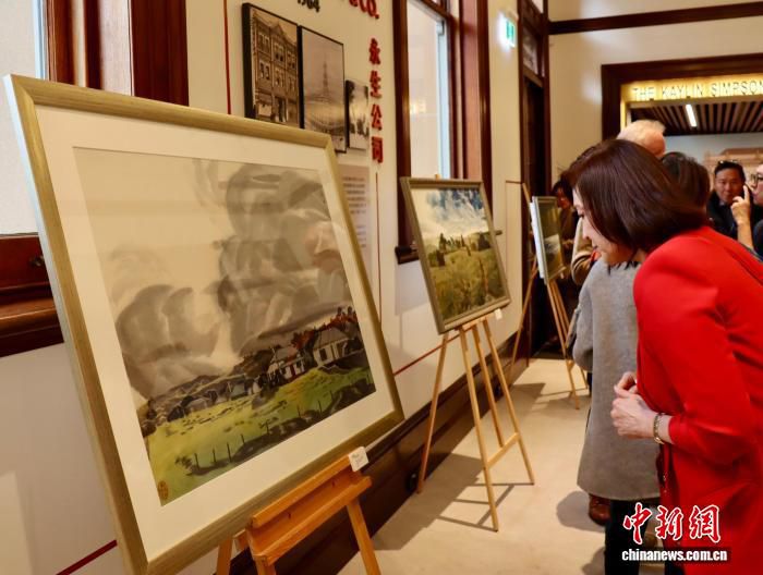 “栖·景——汤集祥跨文化绘画之旅”艺术展在悉尼开幕  第2张