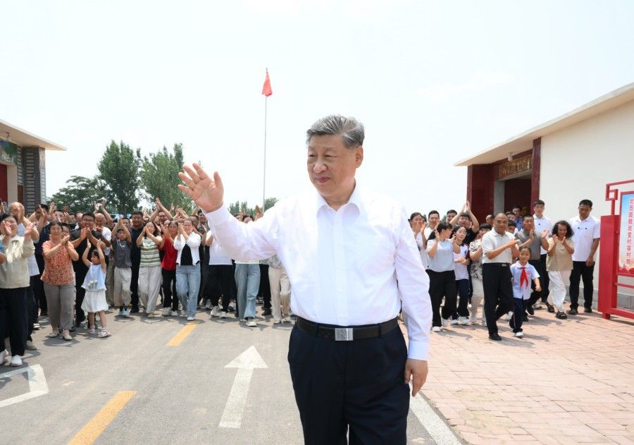 习近平赴山东德州考察 调研基层党建与便民服务