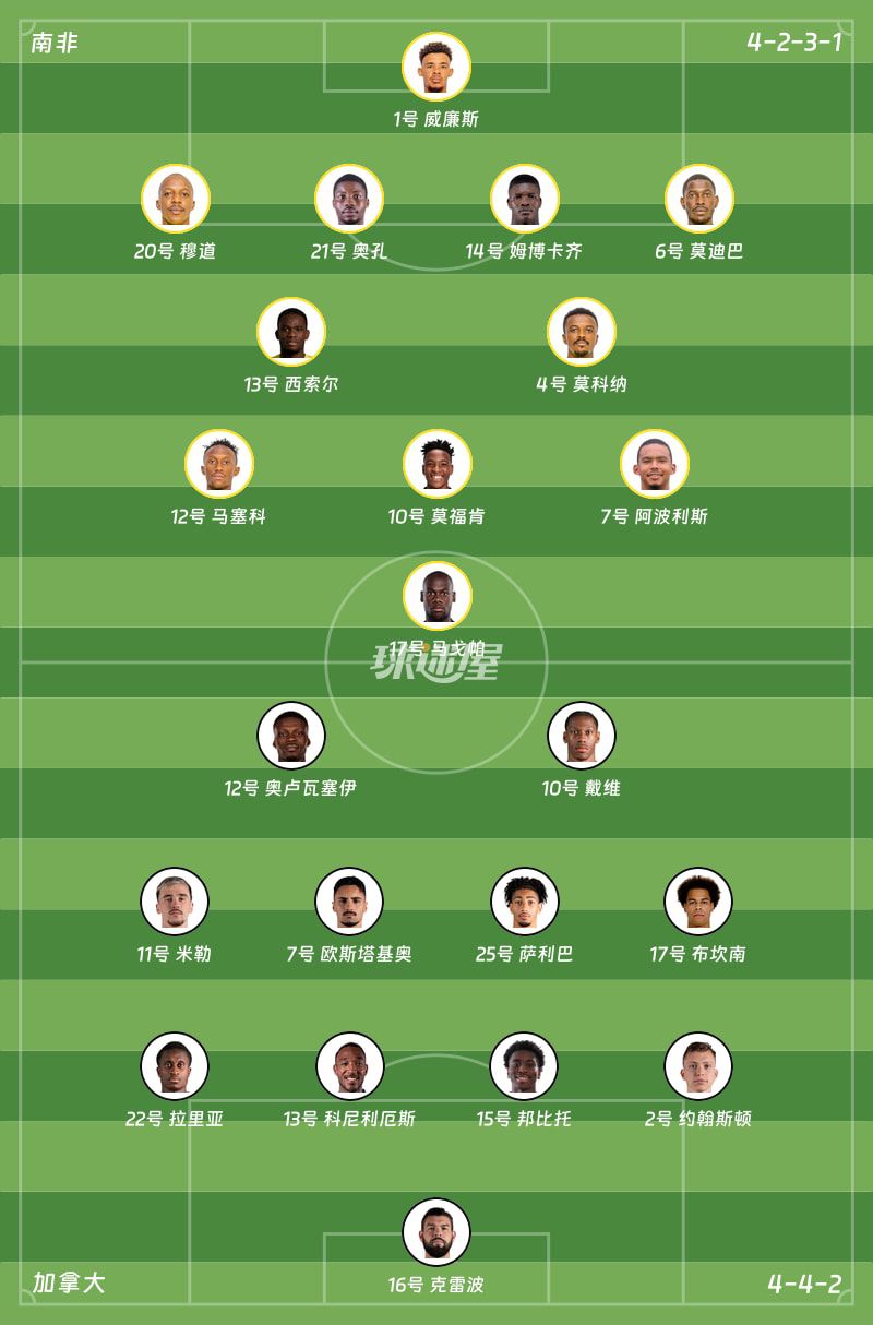 加拿大1-0客胜南非 欧斯塔基奥补时绝杀  第2张