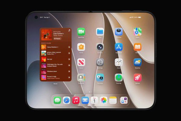 苹果折叠屏手机iPhone Ultra或独占分屏多任务 定价2000美元引用户争议