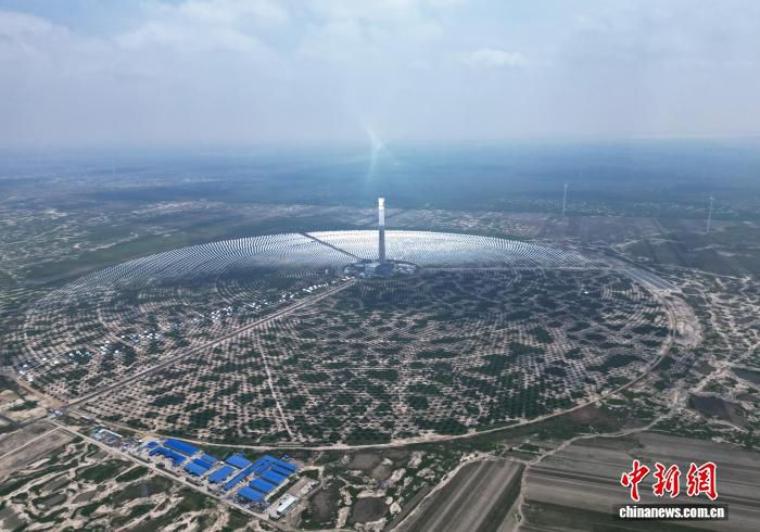 中广核吉西基地10万千瓦光热电站在吉林大安投产发电  第2张