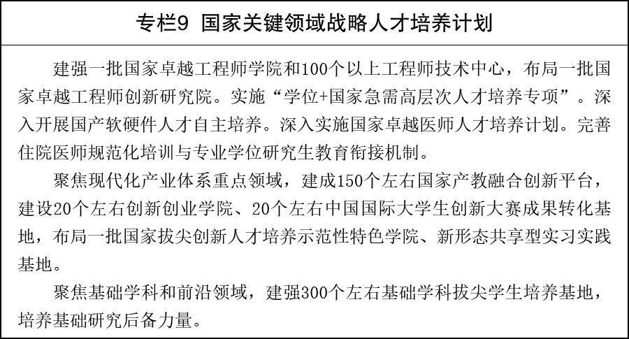 国务院印发教育发展“十五五”规划  第9张