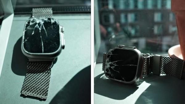Apple Watch Ultra遭车辆撞击报废 骑行者手臂毫发无伤