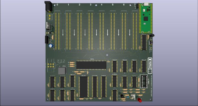 Simon Boak发布SB Mini II项目 硬件复刻Apple II Plus 第3张 Simon Boak发布SB Mini II项目 硬件复刻Apple II Plus 第3张