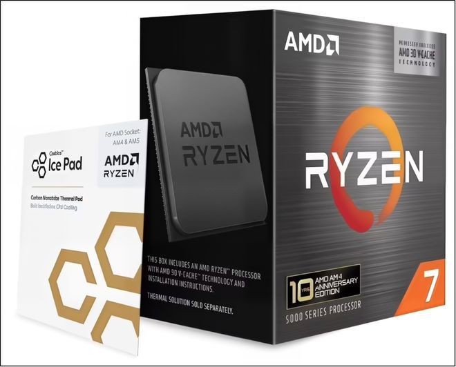 AMD推出锐龙7 5800X3D十周年版,聚焦DDR4平台游戏需求 第3张 AMD推出锐龙7 5800X3D十周年版,聚焦DDR4平台游戏需求 第3张
