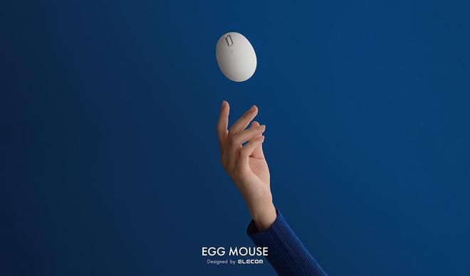ELECOM于6月30日发布新一代EGG MOUSE蛋形鼠标