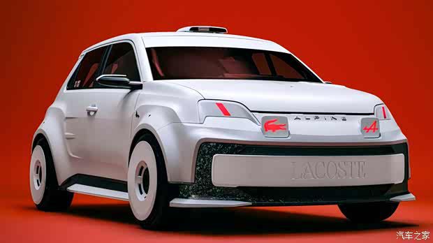Alpine联合Lacoste推出Alpine Lacoste A290 Rallye联名拉力赛车概念车