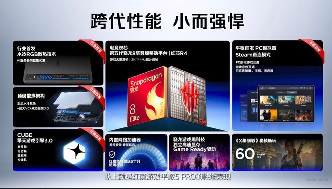 红魔发布游戏平板5 Pro,雷科技见证新品亮相 第4张 红魔发布游戏平板5 Pro,雷科技见证新品亮相 第4张