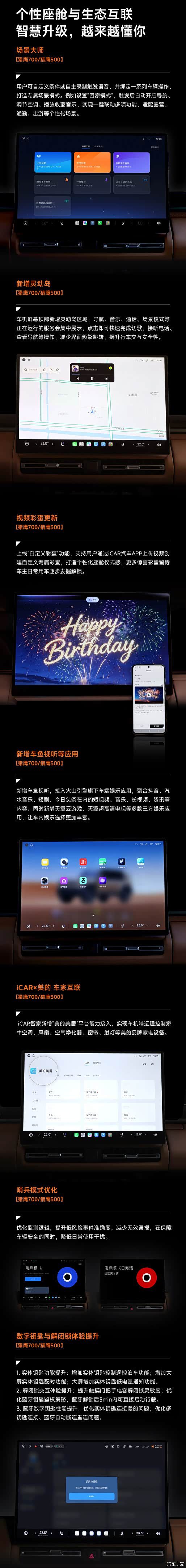 iCAR官方为V27车型推送首轮OTA升级 更新超140项并引入HSD V2.0智驾系统  第6张