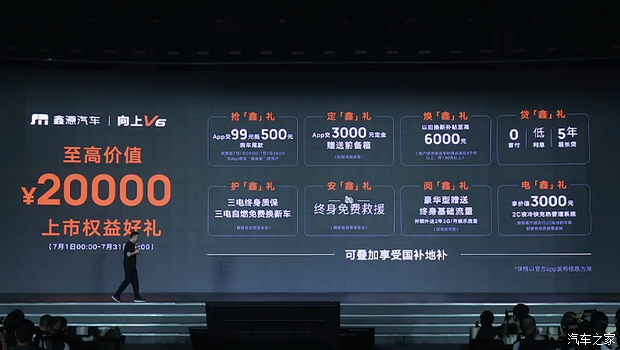 鑫源向上V6正式上市 售价6.98万至9.48万元 提供两种续航版本 第2张 鑫源向上V6正式上市 售价6.98万至9.48万元 提供两种续航版本 第2张