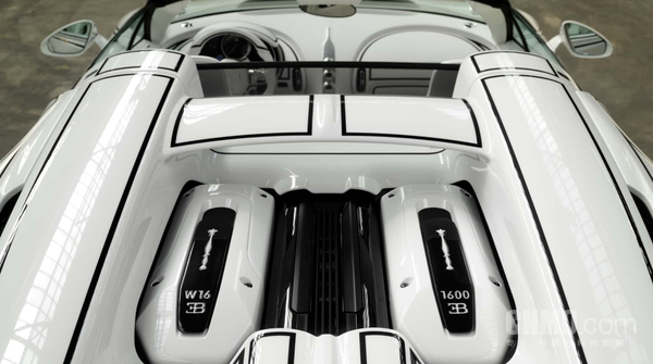 布加迪发布W16 Mistral Blanc ternel定制车型  第6张