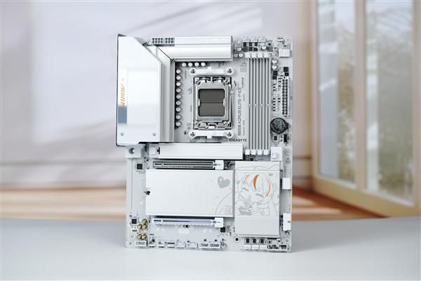 技嘉推出B850 AORUS ELITE-P ICE雕妹主板 游戏性能最高提升18  第2张