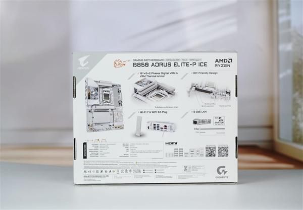 技嘉推出B850 AORUS ELITE-P ICE雕妹主板 游戏性能最高提升18  第28张