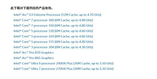 Intel发布8860版显卡驱动 修复四款游戏闪退问题
