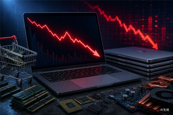 TrendForce预估2026年全球笔记本出货将下滑13.6  第2张